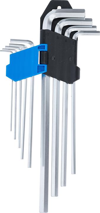 Produktbild BGS Winkelschlüssel-Satz extra lang Innensechskant 1,5 - 10 mm 9-tlg. (Innensechskant)