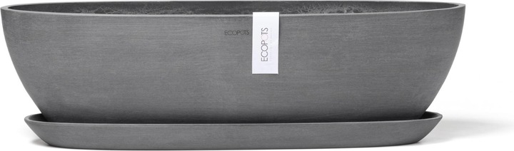 Actual product image Ecopots Sofia Saucer long