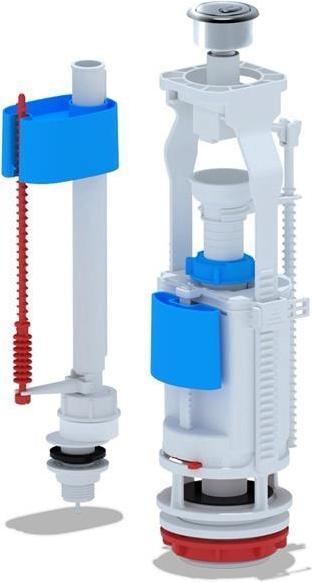 Ani Plast WC BOTTOM FILL VALVE 1/2,CHR3/6L WC3550C