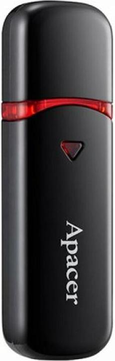 Productafbeelding Apacer AH333 32 GB - 32 GB - USB Type-A - 2.0 - Pet - 7.8 g - Zwart (32 GB, USB-A)