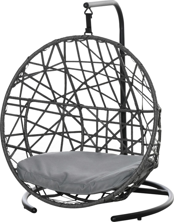 Actual product image PawHut Dog kennel with cushion (Dog house)