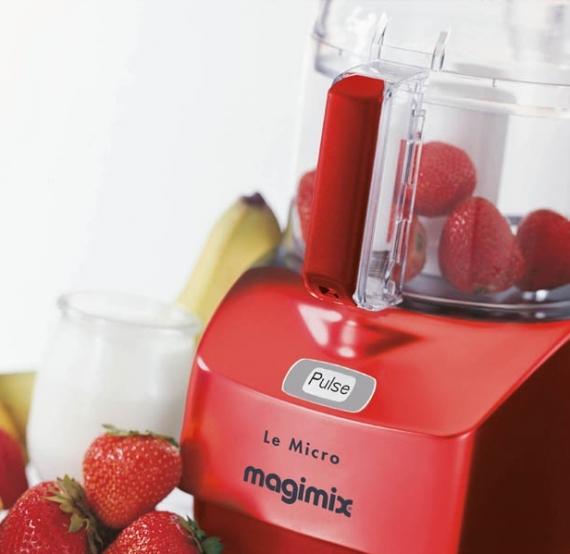 Actual product image Magimix Micro - Hakmolen - Kruiden - Pesto - Mayonnaise - Dressing - Sauzen - Rood (800 ml, 290 W)