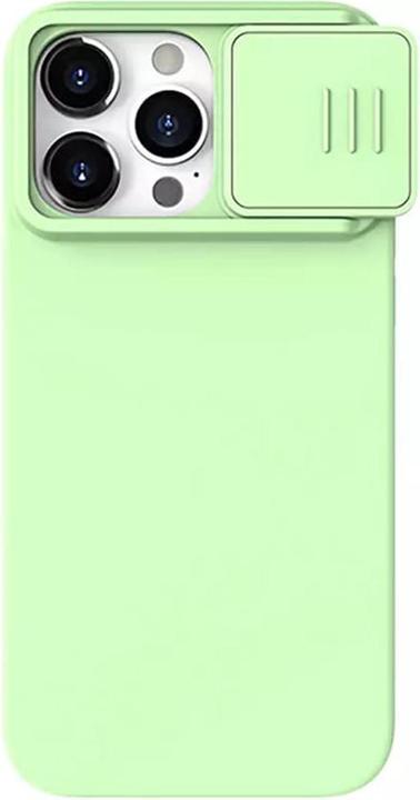 Produktbild Nillkin - CamShield Silky MagSafe Silicone - iPhone 15 Pro - Mint Green (Apple iPhone 15 Pro)