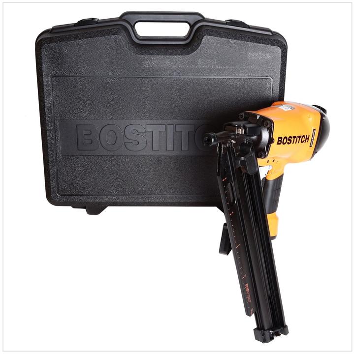 Image du produit Bostitch F 21 PL - E 21° Cloueur pneumatique 2 en 1 avec Boîtier en plastique