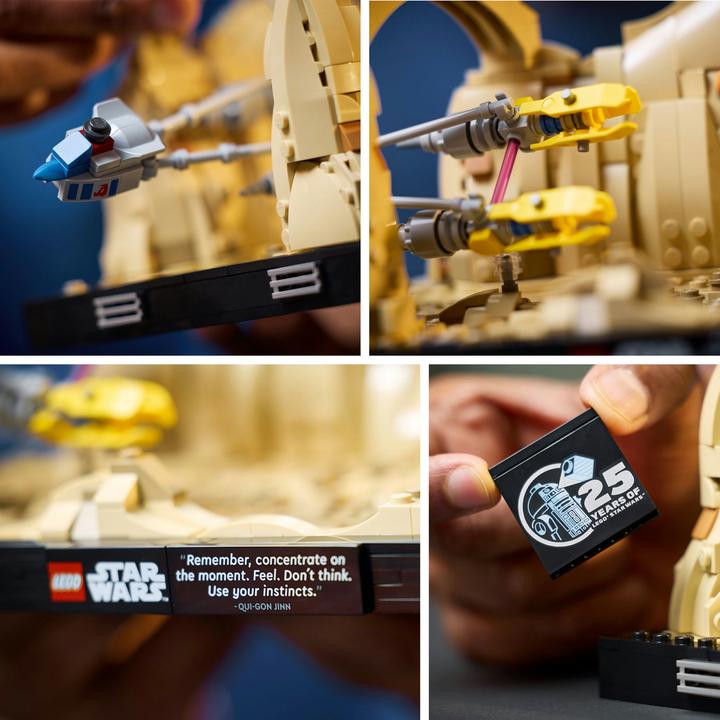 Produktbild LEGO Podrennen in Mos Espa – Diorama (75380, LEGO Star Wars)