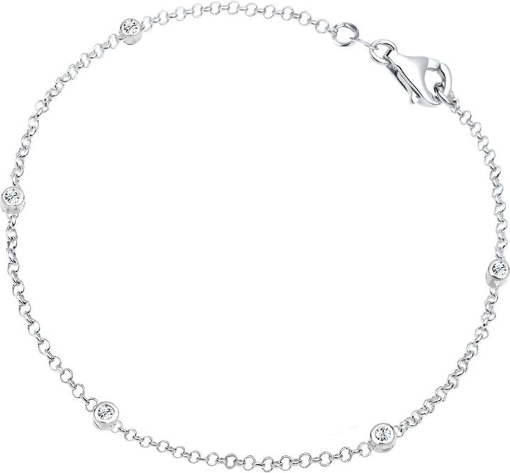 Produktbild Elli Kristall Armband (18 cm, 925er Sterling Silber, Glaskristall)