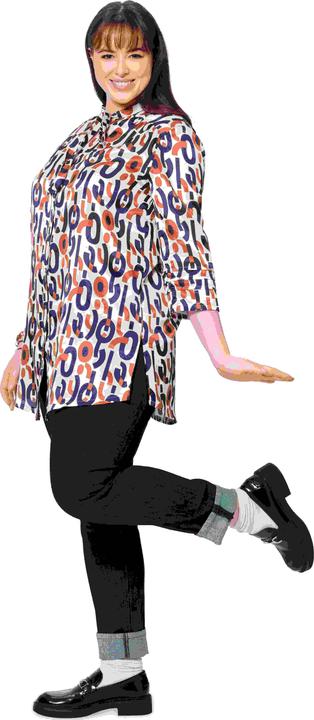 Produktbild Schnittmuster Bluse – mit Schulterpasse und Stehkragen