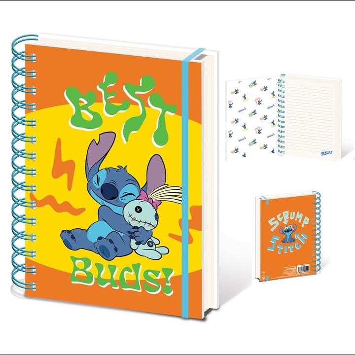 Actual product image Pyramid Lilo & Stitch Notebook A5: Lilo as Wiro (A5, Lined, Hardcover)
