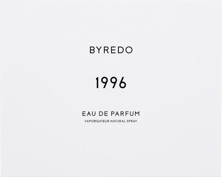 Nutritional values and ingredients Byredo 1996 Inez & Vinoodh (Eau de parfum, 50 ml)