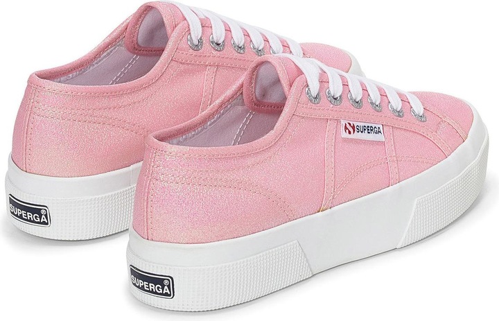 Actual product image Superga Womens/Ladies 2740 Lame Platform Trainers (42)