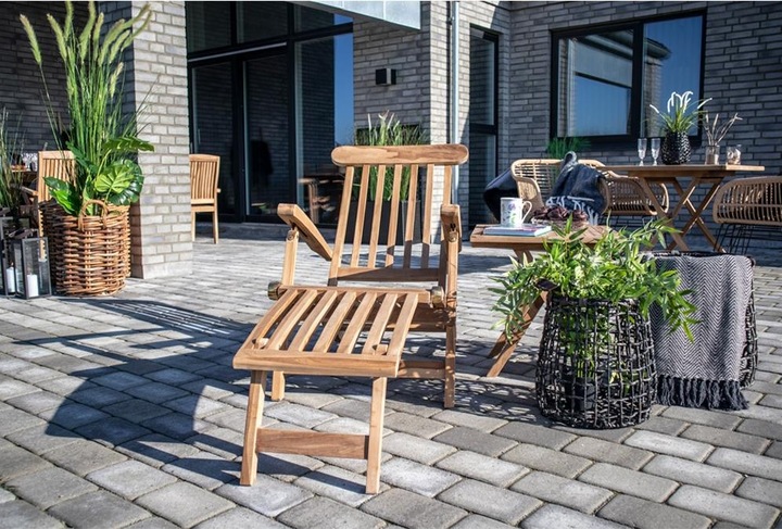 Produktbild House Nordic Arrecife Teak Deck Chair Teak (150 cm)