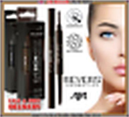 Produktbild Reverse Eyebrow Pencil Tattoo Eyebrow Automatic Artist Dark Brown Black (Dunkelbraun-Schwarz)