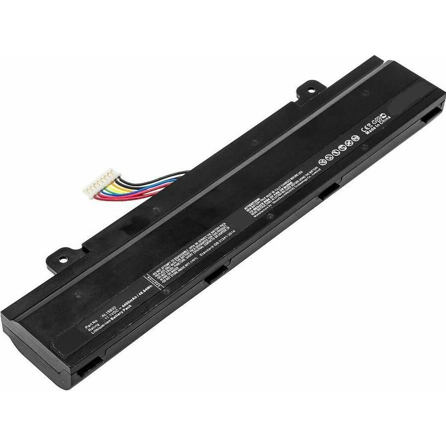 CoreParts Laptop Battery for Acer (1 Zellen, 4400 mAh), Notebook Akku, Schwarz