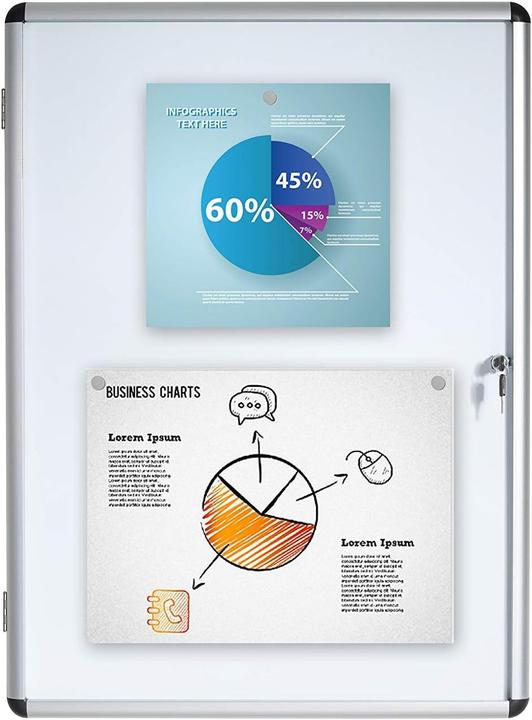 Image du produit Bi-Office Vitrine d'affichage VT610109150 intérieur magnétique 67x50cm