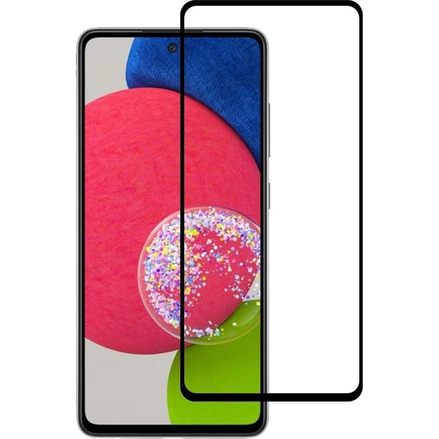 Protectorking 4x echtes Tempered 9H Panzerhartglas 3D KLAR (4 Stück, Samsung Galaxy A52), Smartphone Schutzfolie