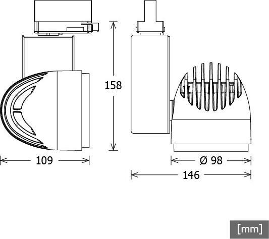 Produktbild LTS LED-Stromschienenstrahler (3960 lm)