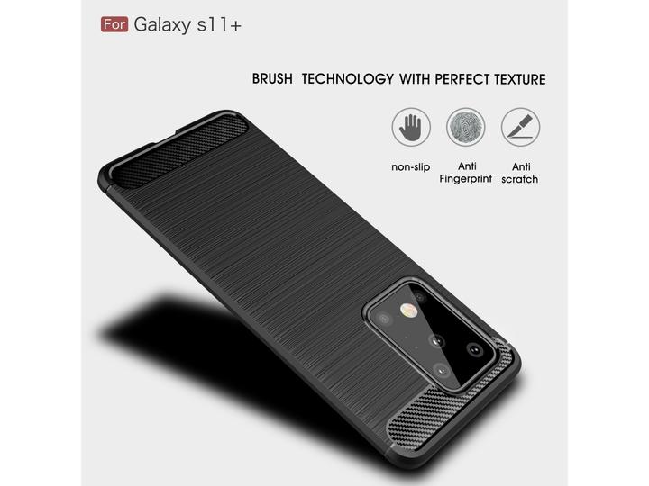 Image du produit Screenguard Samsung Galaxy S20 Ultra Housse Carbon Brushed Soft TPU (Samsung Galaxy S20 Ultra)