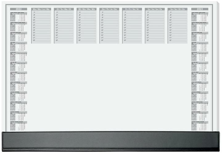 Actual product image Sigel Schreibtischunterlage Office 2026/2027 weiss Papier 59,5 x 41,0 cm, 40 Blatt (41 x 59.50 cm)