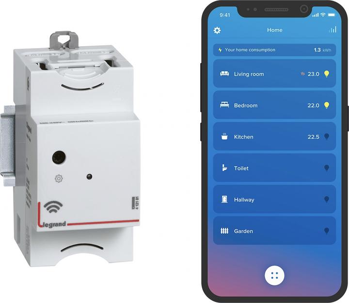 Actual product image Legrand CX³ Gateway 100-230VAC, 2.5TE, CX³ with