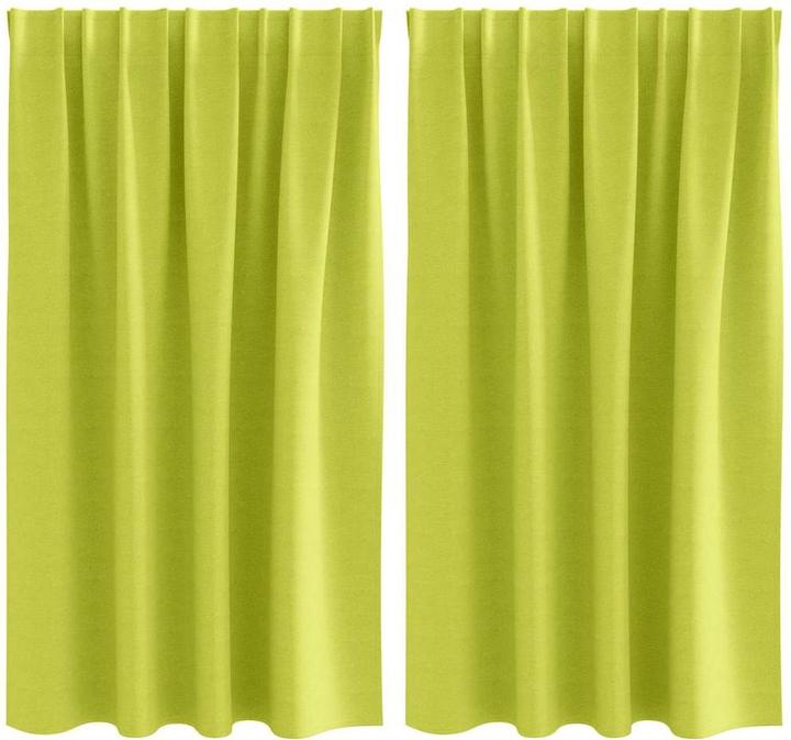 Produktbild vidaXL Lichtschützende Vorhänge (140 x 140 cm)