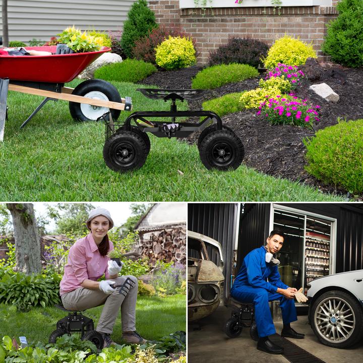 Actual product image Relaxdays Garden seat