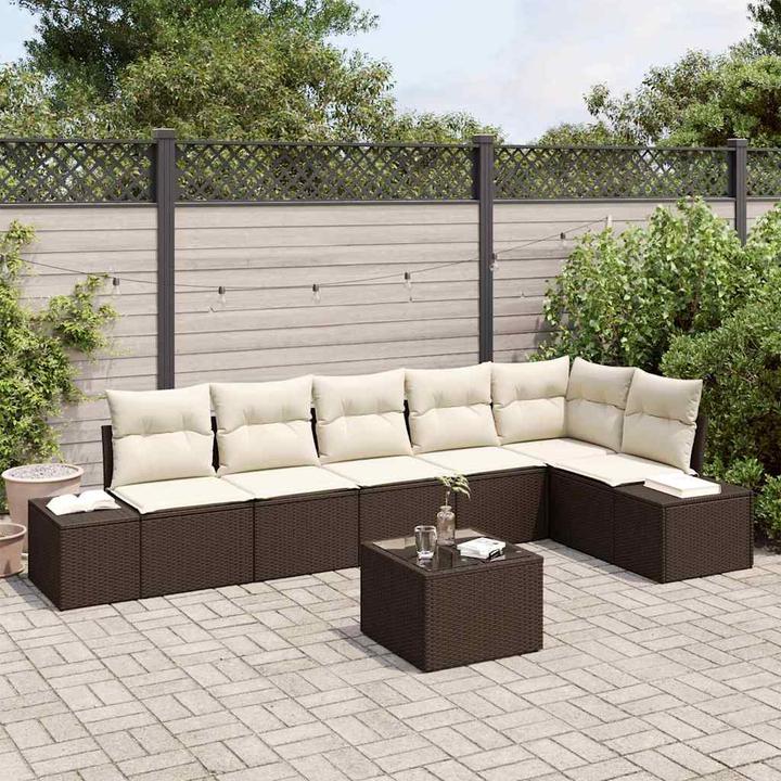 Actual product image vidaXL Garden sofa set