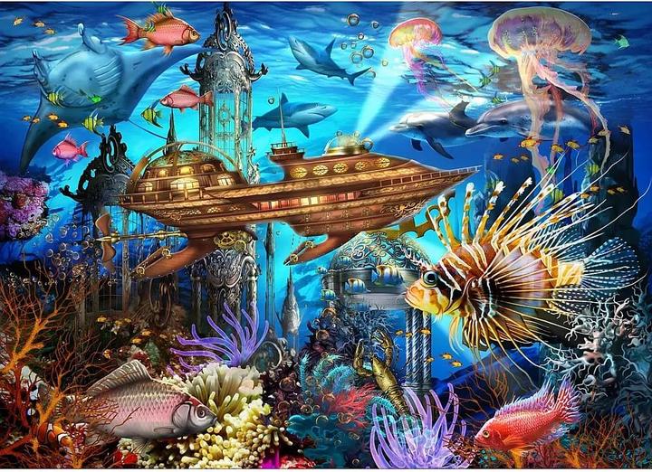 Immagine prodotto Bluebird Puzzle 500 pezzi Aqua City (500 pezzi)
