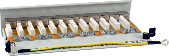 Actual product image equip Patch panel 12x FTP 1U Premium