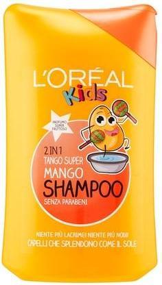 Produktbild L'Oréal Paris L'Oreal Paris Kids 2 In 1 Shampoo Mango Paraben Free 250 Ml (250 ml, Flüssiges Shampoo)