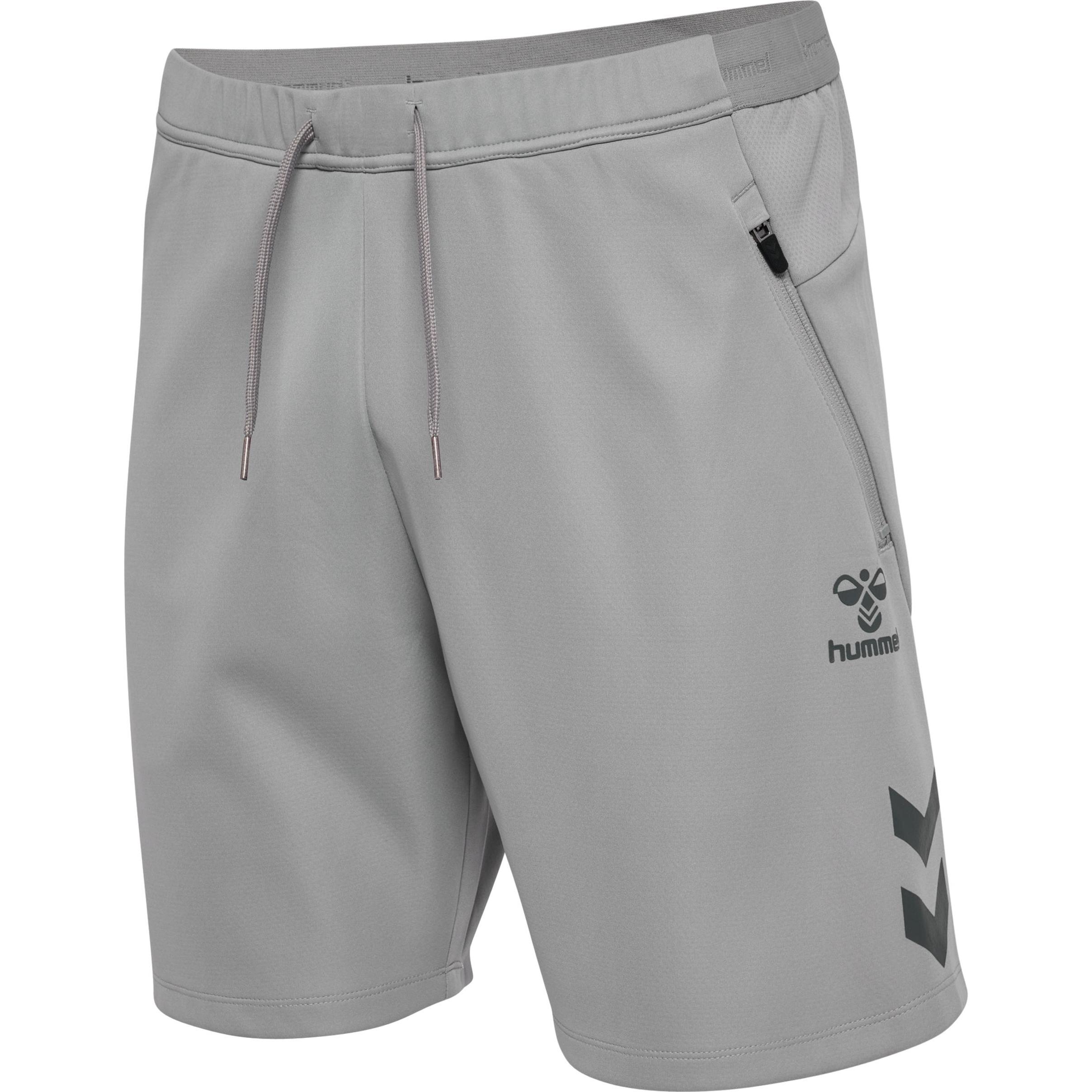 hummel, Herren, Sporthose, hmlCIMA 2.0 SHORTS (XL), Grau, XL