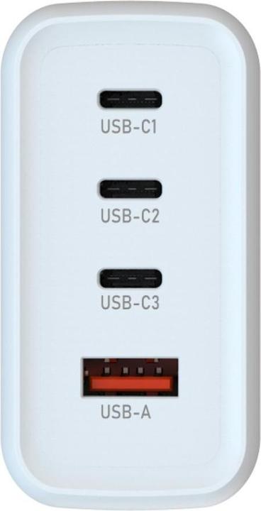 Produktbild Techly Ladegerät USB-C 1-2-3/USB-A 140W (140 W, 4 Ports)
