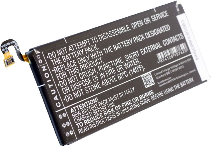 Actual product image NoName Battery for Samsung Galaxy S6 etc. replacement battery
