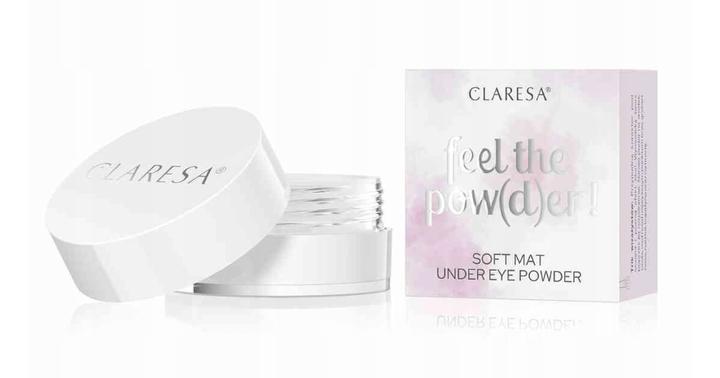 Produktbild Claresa Feel The Powder Puder pod Oczy 01 Weiss (01 White)
