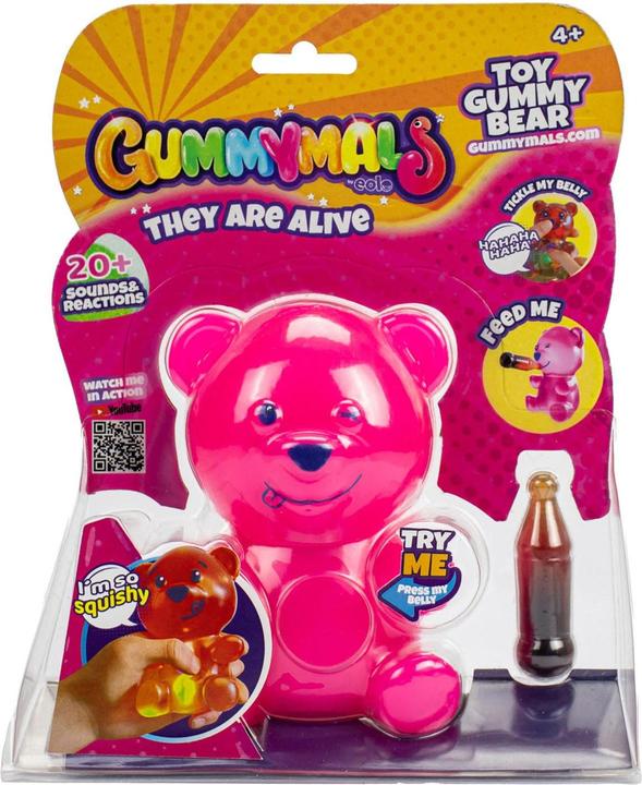 Actual product image Boti Gummymals Gummy Bears Pink