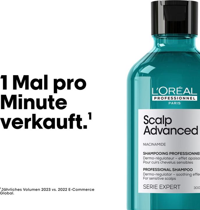 Produktbild L'Oréal Professionnel Série Expert Scalp Advanced - Anti-Discomfort Dermo-Regulator (300 ml, Flüssiges Shampoo)