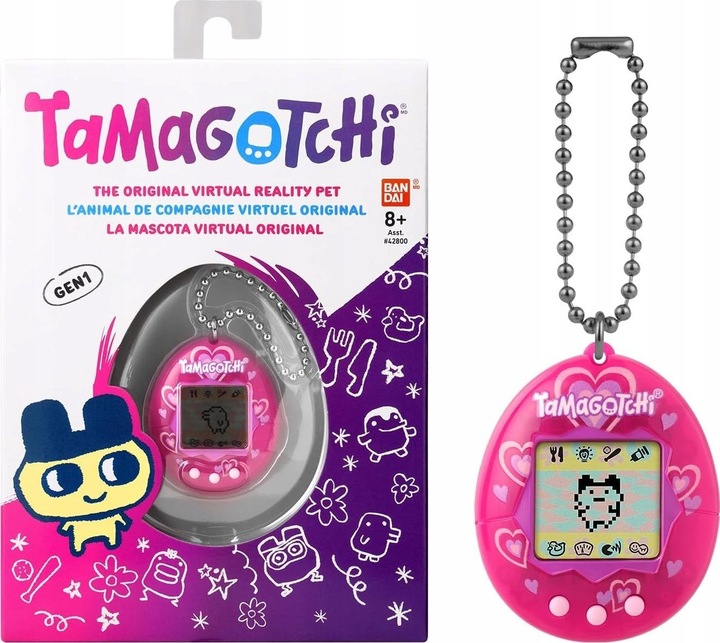 Immagine prodotto Bandai Tamagotchi con tanto amore (Inglese, Francese, Tedesco, Italiano, Svizzero-tedesco)