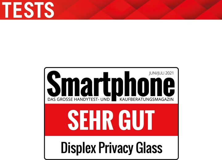 Produktbild Displex Full Cover Privacy Panzerglas (1 Stück)
