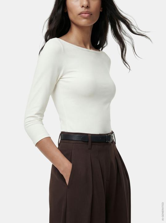 Immagine prodotto Pieces Pcphoebe 3/4 Boatneck Top Jrs Noos Bc (S)