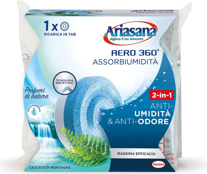 Henkel Ariasana Aero 360 Tab Mountain Waterfall 450g