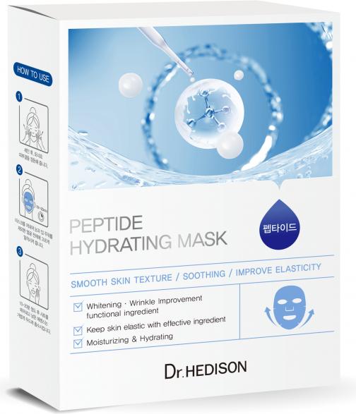 Immagine prodotto Dr. Hedison Set,, Peptide, Hydrate, Sheet Mask, For Face, 10 pcs, 2 ml (2 ml)