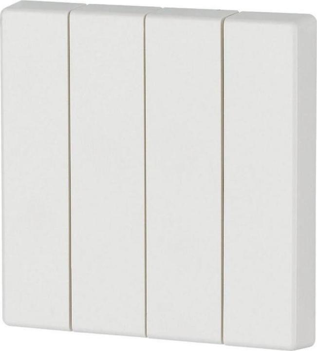 Produktbild Eaton Power Quality Smart Home xComfort Funk Wippe 55x55mm reinweiss 4fach