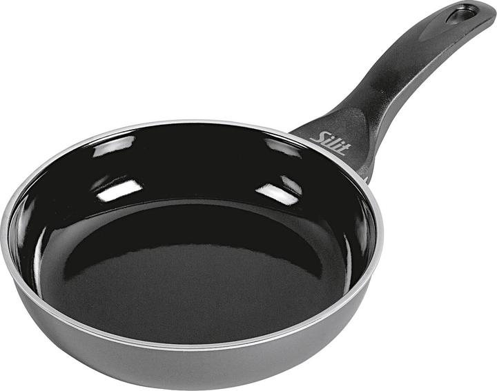 Produktbild Silit Antihaft Pfanne Bratpfanne hoch 20cm Professionell Induktion Silargan (20 cm, Bratpfanne, Keramik)