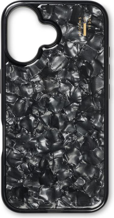 iDeal Of Sweden Étui nacré pour iPhone 16 Plus - Noir (Apple iPhone 16 Plus)