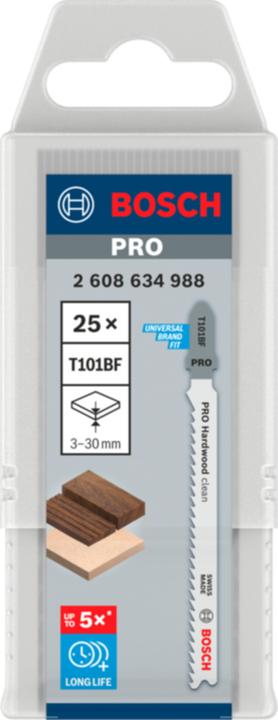 Actual product image Bosch Professional Zubehör PRO Hardwood clean T101BF