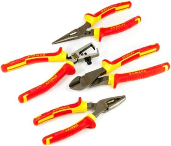 Image du produit Stanley Jeu de pinces FatMax VDE 4 pcs. (300 mm)