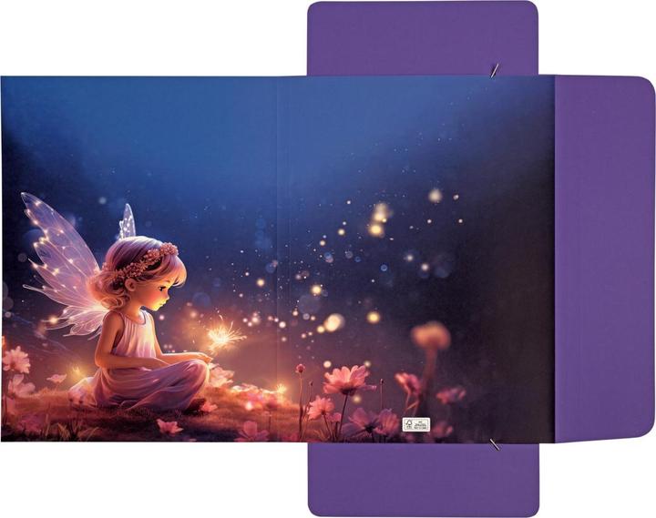 Image du produit Idena Classeur Fée avec élastique 400g/m² DIN A3 (A3, 1x)