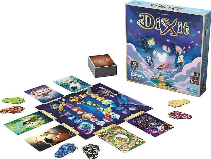 Actual product image Asmodée Dixit Disney (Ed. Italiana) (Italian, 3 - 6 Players)