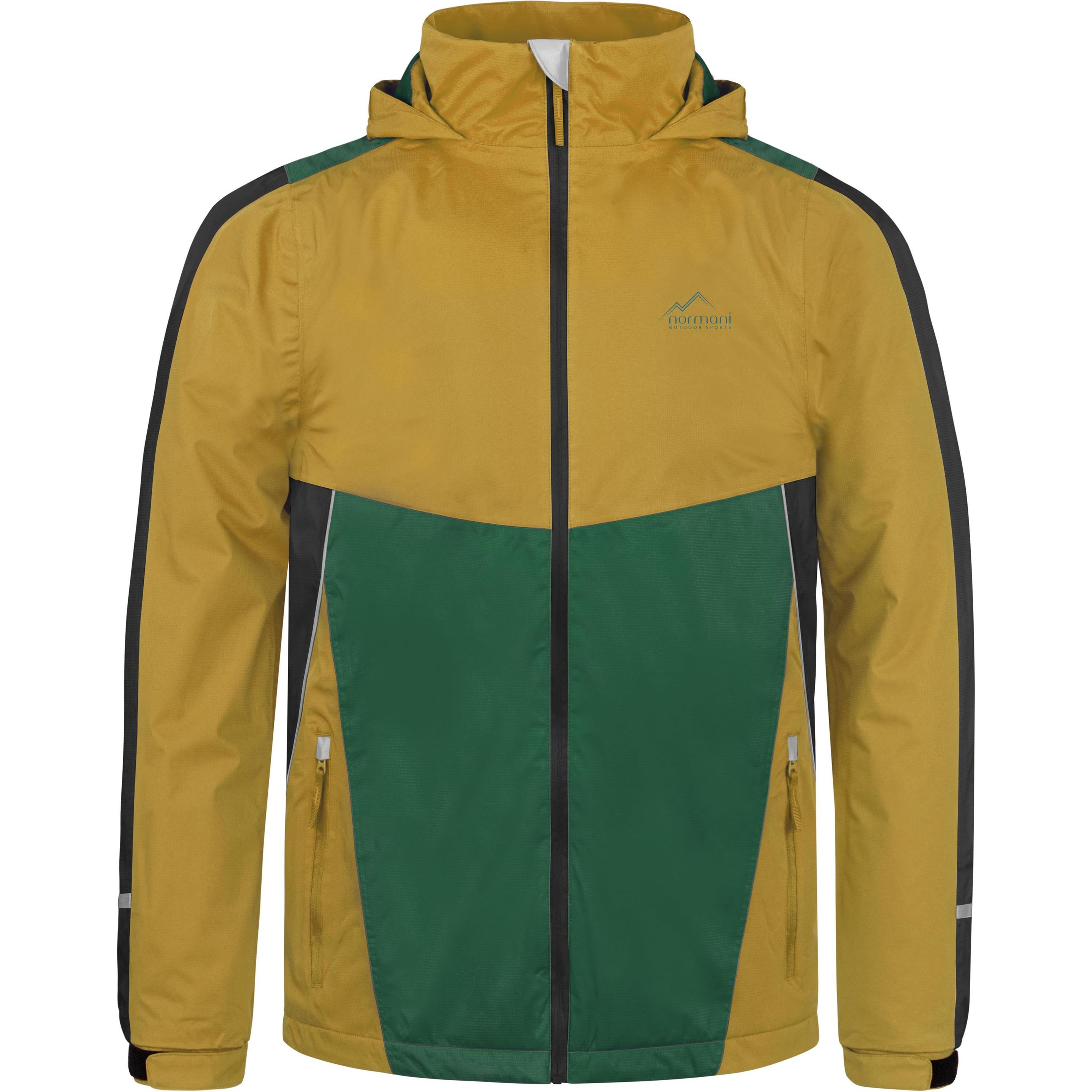 Normani, Herren, Jacke, Kinder Regenjacke Puyallup - 8829 (122, 128, 125 B), Gelb, 122, 125 B, 128