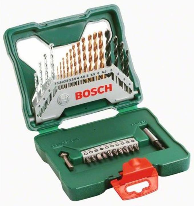 Actual product image Bosch Zubehör X-Line Titanium Drill and Screwdriver Set, 30 pieces (1.5 mm, 2 mm, 2.5 mm, 3 mm, 3.5 mm, 4 mm, 4.5 mm, 5 mm, 5.5 mm, 6 mm, 6.5 mm, 7 mm, 8 mm)