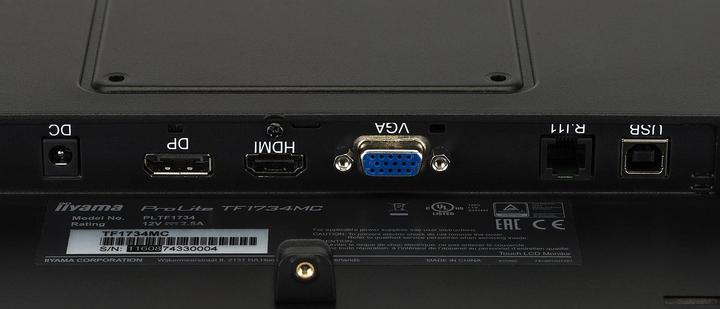 Actual product image iiyama TF1734MC-B7X -Touch HDMI+DP (1280 x 1024 pixels, 17")